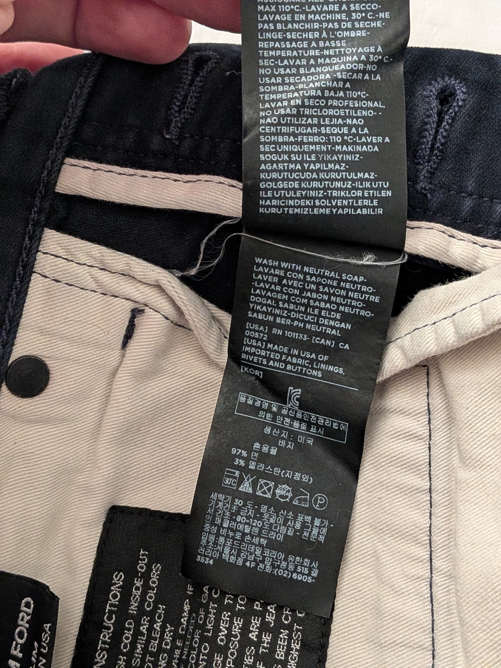Tom Ford Blue Men's Jeans - Picture 7 of 15
